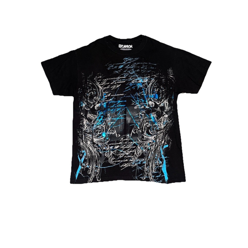 Vintage Y2K Style Graphic Shirt Size M Made By Carbon